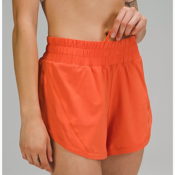 ❤️LULULEMON TRACK THAT MR SHORT 5”-WARM CORAL-6/8 - Picture 7 of 11